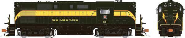 Rapido 31586 ALCO RS-11 SAL - Seaboard Air Line #101 (As-Delivered, green, yellow) w/LokSound & DCC HO Scale