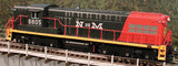 Bowser 23666 AS 616 N de M National Railroad of Mexico #6805 DCC & Sound (SCALE=HO)  Part #6-23666