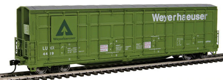 Walthers Proto 101914 56' Thrall All-Door Boxcar Weyerhaeuser LUNX #4419 HO Scale