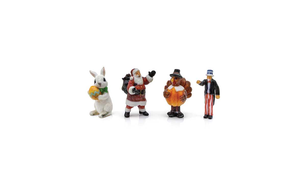 Image for 785-2873 Holiday Figures   4/