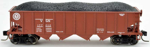 Bowser 38052 - H21a 4 Bay Hopper - PRR Lease Virginian #177239 N Scale