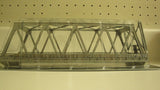 Kato 20-437 Unitrack 248mm (9 3/4") Double Track Truss Bridge, Silver; N Scale, 20437