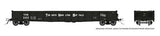 Rapido 50056A TH&B - Toronto, Hamilton & Buffalo #2469 (As-Delivered, black) 52' 6" Canadian Mill Gondola HO Scale