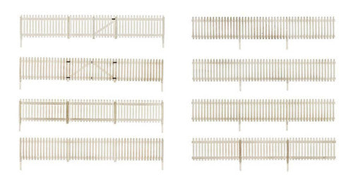 Woodland Scenics 3004 Picket Fence  (SCALE=O)  Part # 785-3004