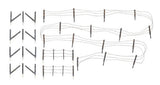 Woodland Scenics 2980 Barbed Wire Fence  (SCALE=HO)  Part # 785-2980