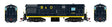 Image for 606-44001 H16-44 DC B&O 9740