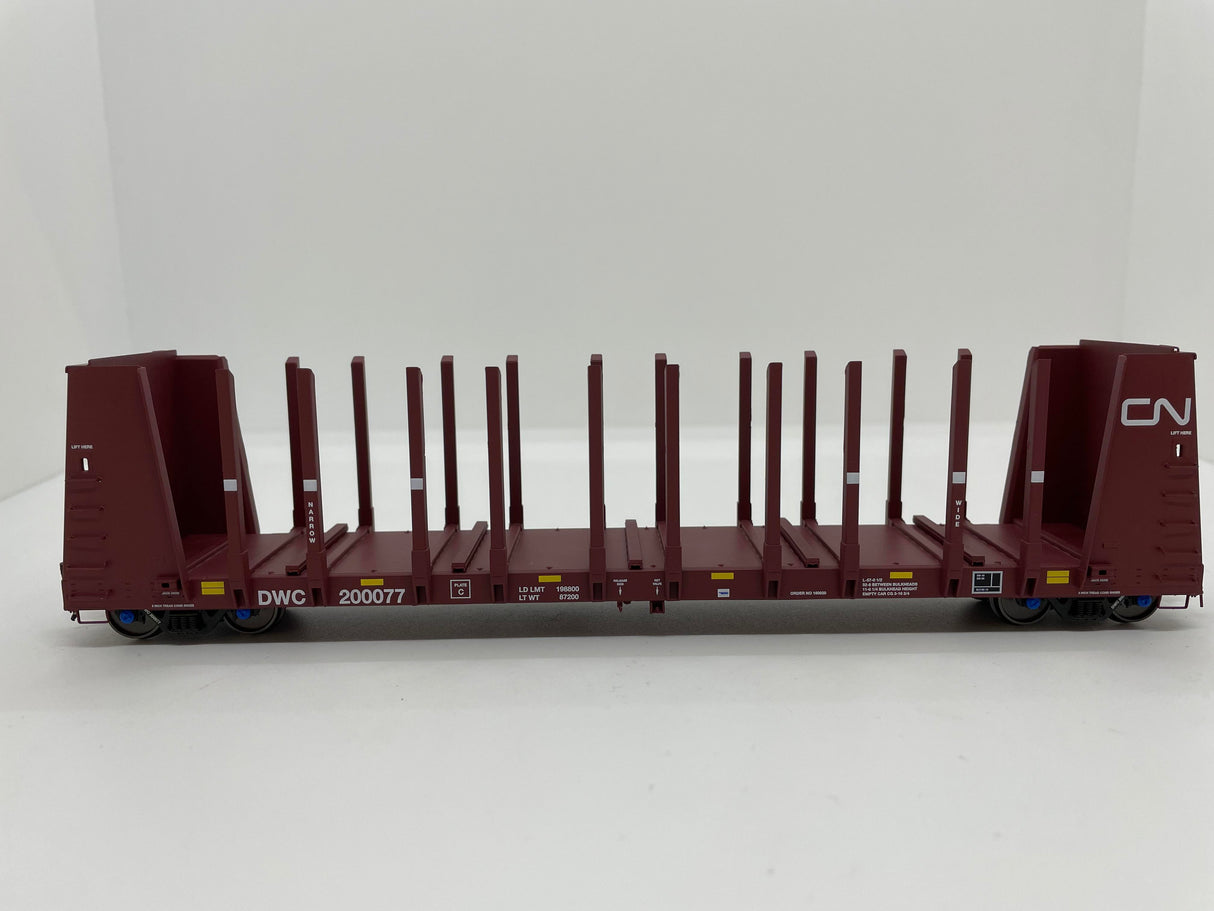 Otter Valley 65013 FCA 52' Bulkhead Pipe Car DWC #200000 HO Scale