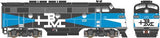 Bowser 24625 F3A B&M Boston & Maine #4226 (black, blue, white, Alternate B&M Design) DCC & Sound HO Scale