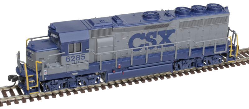 ATLAS 40004745 EMD GP40-2 - CSX #6292 (Early Scheme, blue, gray) DCC & Sound Equipped N Scale