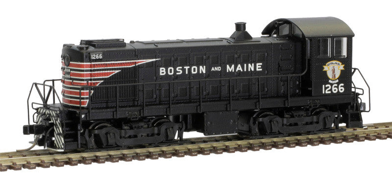 ATLAS 40005024 ALCO S-4 B&M Boston & Maine 1266 (black, red, white) DCC & Sound N Scale