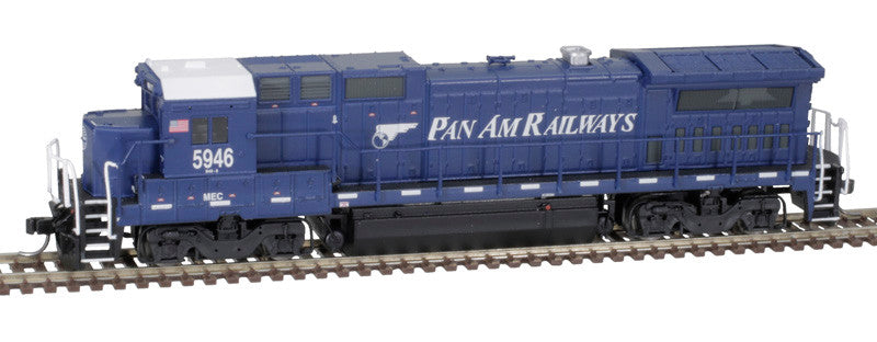 Atlas Gold 40005169 GE Dash8-40B Pan Am MEC #5943 with Deck Ditch Lights DCC & Sound N Scale