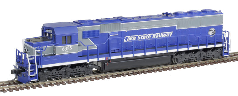 ATLAS 40005225 EMD SD50 Lake State Railway #6356 (blue, gray, white) with Ditch Lights DCC & Sound N Scale