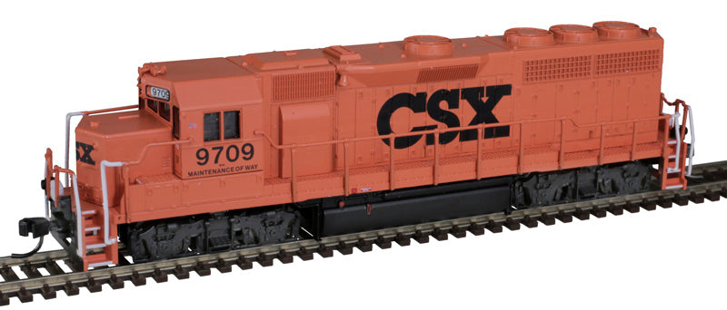 ATLAS 40005278 EMD GP40 CSX MOW #7909 DCC & Sound N Scale