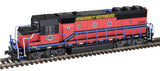 ATLAS 40005286 EMD GP40 Port Harbor #8955 (1st Responders, red, white, blue, black) DCC & Sound N Scale