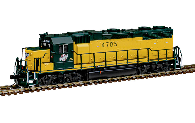 Atlas 40005623 EMD GP38 Chicago & North Western #4710 (yellow, green) DCC & Sound N Scale