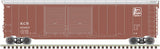 ATLAS 20004416 Postwar 50' Double-Door Boxcar - Kansas City Southern #20922 (Boxcar Red) HO Scale