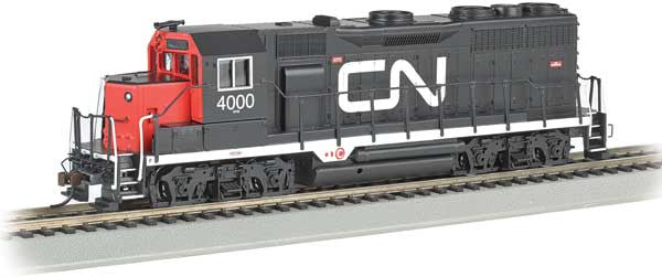 Bachmann 68815 EMD GP35  CN - Canadian National (black, red, white, Large Noodle Logo) #4000 DCC & Sound HO Scale
