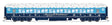 Image for 187-9739 80'Pass Coach Blue & Whit
