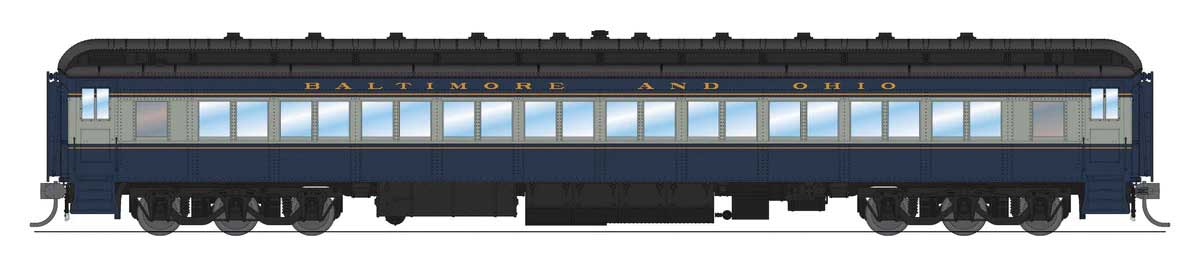 Image for 187-9735 80'Pass Coach B&O