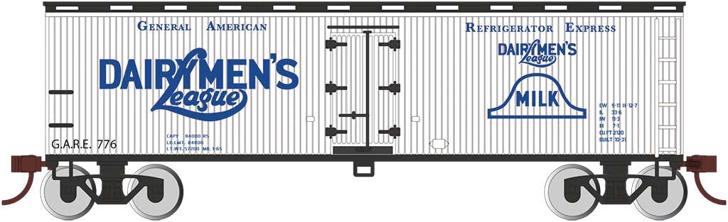 Image for 160-19810 40'Wd Sd Reefer Dairymens