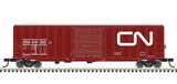 Atlas 20006714 ACF 50'6" Boxcar CN Canadian National #419363 (Boxcar Red, white) HO Scale