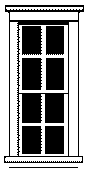 Image for 254-60 Wndw DH Tall 8-Pane 4/
