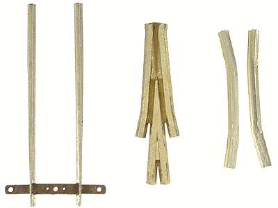 Micro Engineering 80-332 Turnout Parts Kit -- For #6 Code 55 Turnouts ...