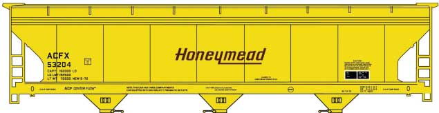 Image for 112-81762 3-Bay Cov Hopp ACF Honey