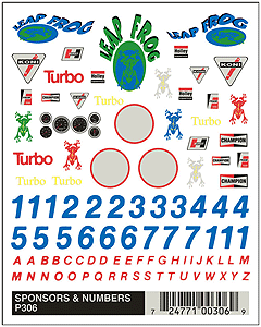 Image for 785-306 Dry trns sponsor & number