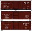 Image for 112-8140 36'Wd Box NKP 3 Car Set