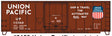 Image for 112-3128 40' PD Boxcar UP Lrg Shld