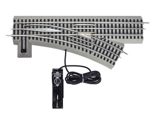 681948 Lionel / FasTrack(TM) Track w/Roadbed-3-Rail-Remote RH Turnout O48 Switch (Scale=O) #434-681948