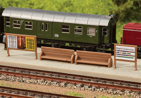 Image for 272-272904 Platform Benches/Billbrds