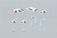 Image for 272-180440 Parasols Assorted 8/