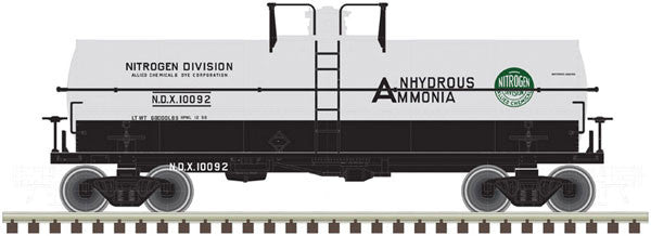 ATLAS {20005474} HO 11,000 Gallon Tank Car Allied Chemical (NDX) #10090 (Scale=HO) Part#150-20005474