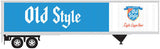 ATLAS 20006314 45' Pines Trailer Old Style (blue, white, red) HO Scale