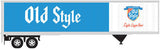 ATLAS 20006314 45' Pines Trailer Old Style (blue, white, red) HO Scale