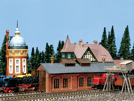 Image for 272-222141 Oldtimer Engine Shed Wthr