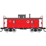 Atlas 20003018 C&O-Style Steel Center-Cupola Caboose - Algoma Central #9609 (red, black) HO Scale