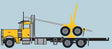 Image for 744-47985 Ptrblt 379 Log w/Trlr Ylw