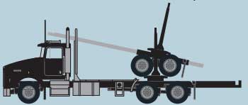 Image for 744-48081 Kenworth T800 Blk