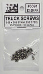 Image for 293-3091 Stnls Stl Truck Screws25/