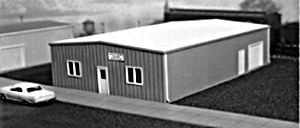 Pikestuff 5005 Multi-Purpose Steel Building HO Scale