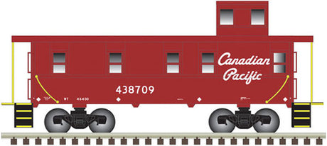 Atlas 50003465 Cupola Caboose - Canadian Pacific #438709 (Boxcar Red, Script Lettering) N Scale