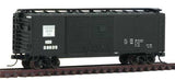 Atlas 50003647 40' Double-Door Boxcar - Hoboken Shore #38835 (black, white) N Scale