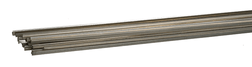 Micro Engineering 17-100 Code 100 Nonweathered Nickel Silver Rail - 3' Long Pieces pkg(33) (Scale=HO) Part #255-17100