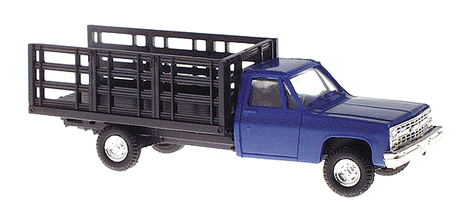 Image for 729-901532 Chevy P/U Stake Truck Blu