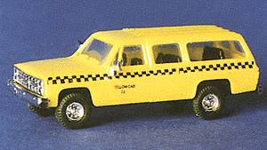 Image for 729-90167 Chevy Sbrbn Taxi Ylw Cab