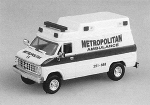 Image for 729-90100 Chevy Van Cab MetroAmblnc