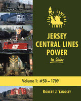 Morning Sun Books Inc 1557 Jersey Central Lines Power In Color -- Volume 1: #50-1709